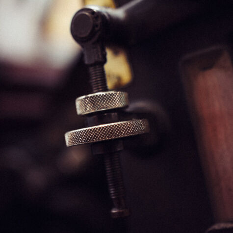 Detail Original Heidelberger Tiegel